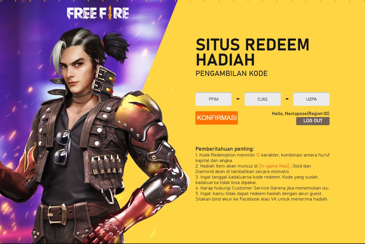 Ini Segala Hal Yang Harus Kalian Ketahui Tentang Kode Reedem Free Fire