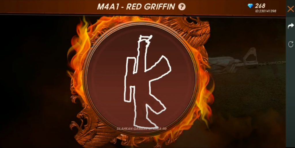 Cara Mendapatkan Gun Skin M4A1 Red Griffin di Event Gambar