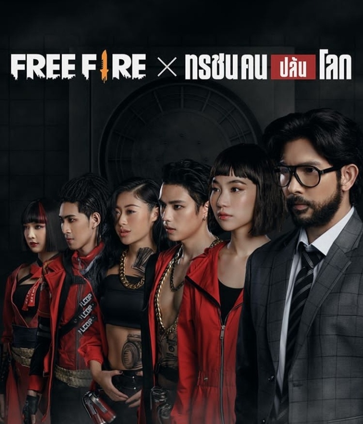 Lihat Betapa Kerennya Sederet Cosplay Free Fire x Money Heist Dari