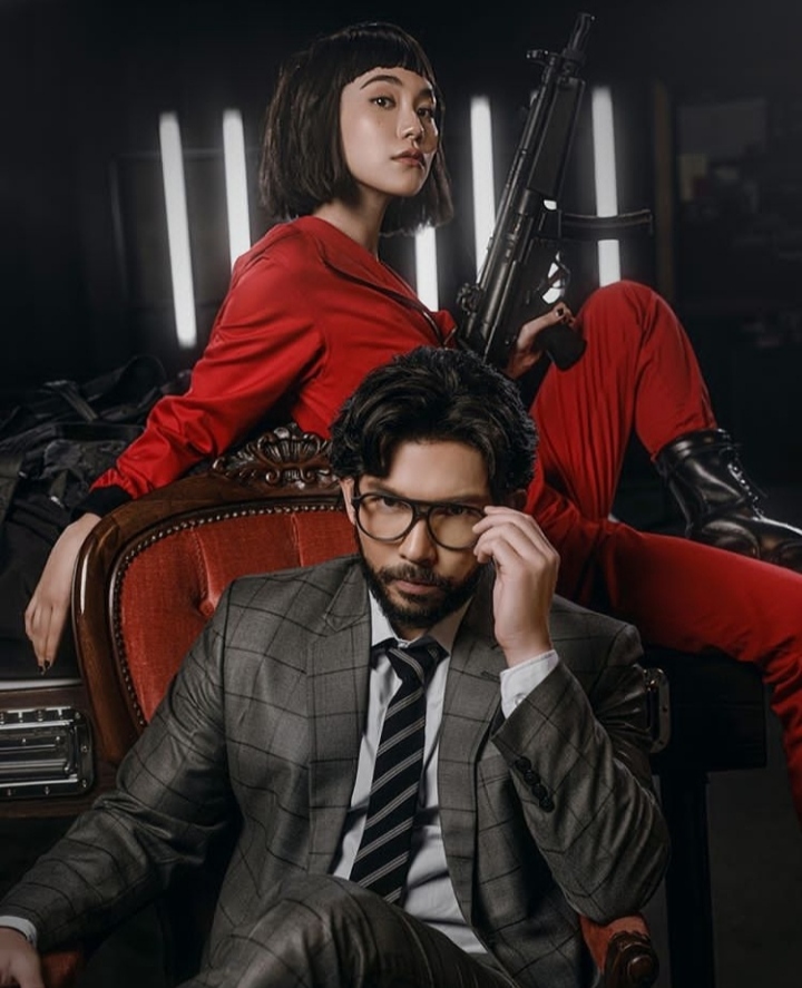 Lihat Betapa Kerennya Sederet Cosplay Free Fire x Money Heist Dari