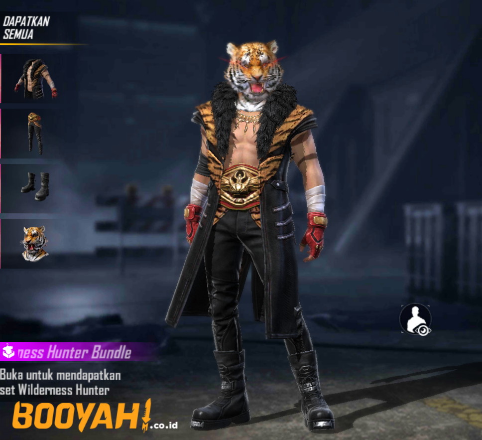 Bundle Wilderness Hunter Free Fire Tiru Karakter King Tekken? Ini