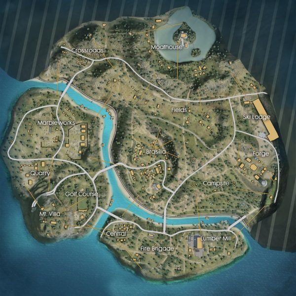 Bermuda Adalah Map Paling Banyak Dimainkan di Free Fire (FF) Pada 2020!