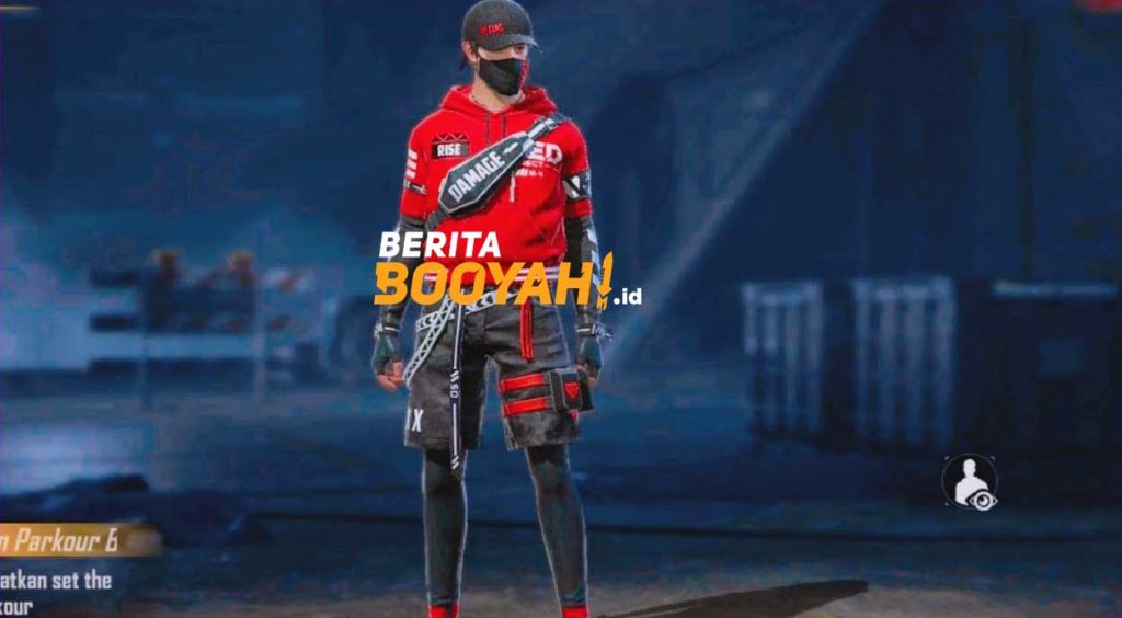 Cara Dapat Bundle Crimson Parkour Gratis Di Booyah Lebaran Free Fire Ff