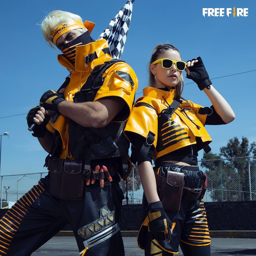 Cosplay Duo Bundle Free Fire x McLaren Tampil Keren dan Memukau!