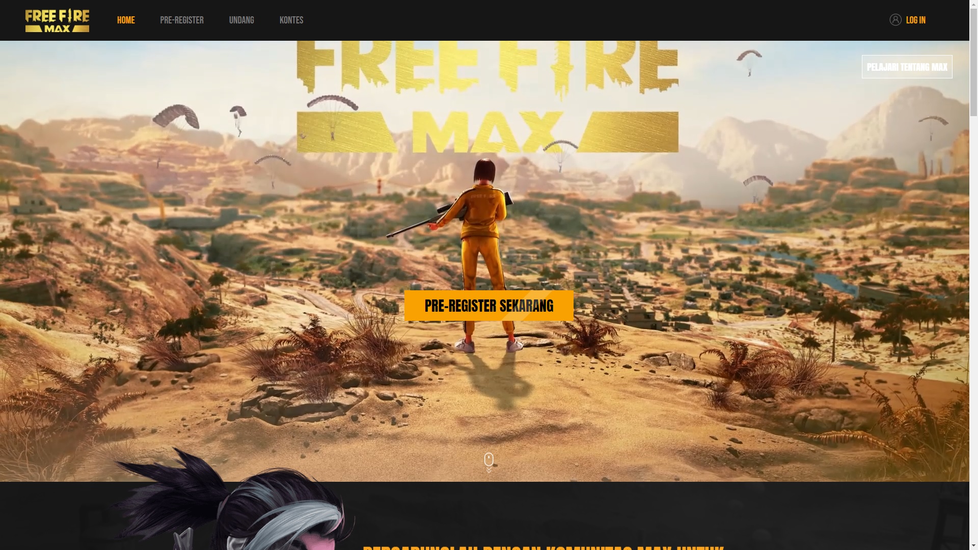 Cara Pre Registrasi Free Fire Ff Max Untuk Ios Dan Melalui Website