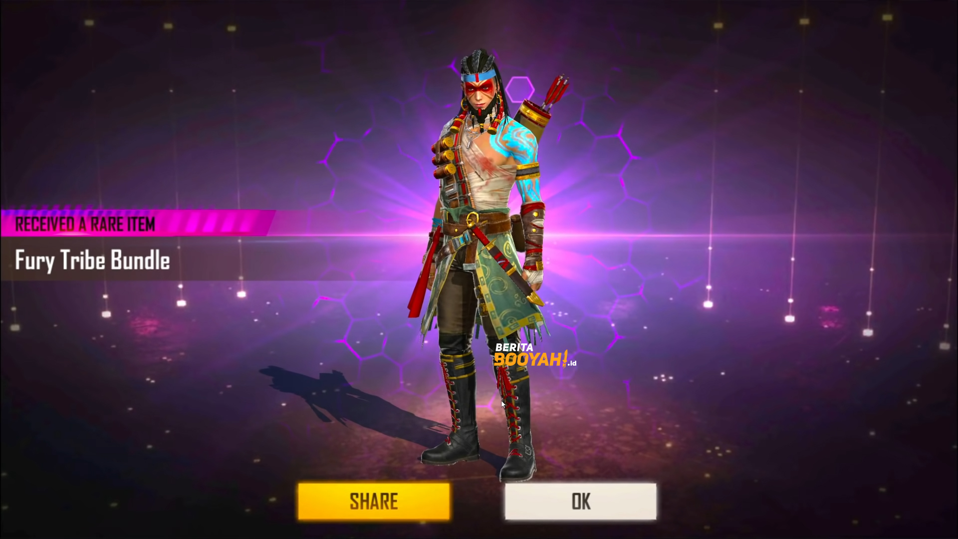 Bundle Rager Tribe FF Segera Hadir di Penukaran Magic Cube Free Fire!